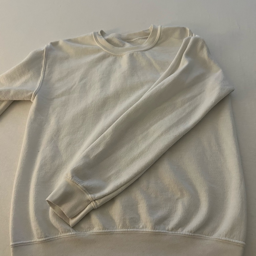 White crewneck